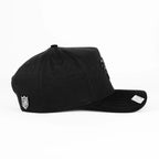 MZ HATSS - HOLLYWOOD DOBLE P TOTAL BLACK