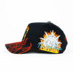 CASH ONLY - NY FLAMES RED BLACK