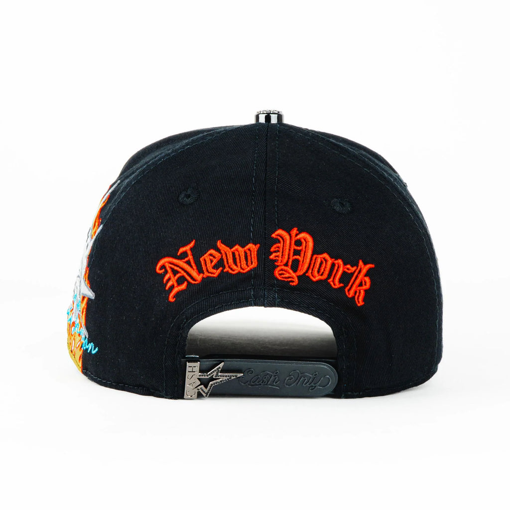 CASH ONLY - NY FLAMES RED BLACK