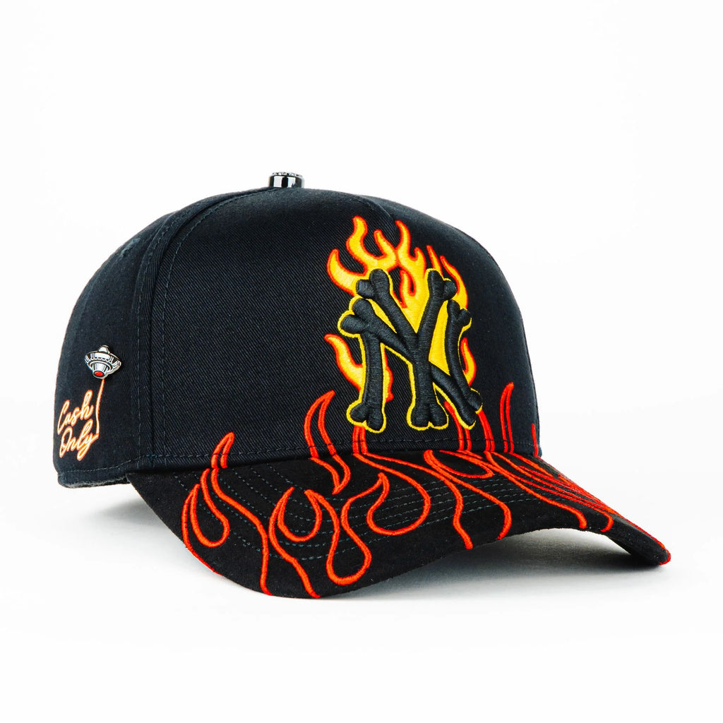 CASH ONLY - NY FLAMES RED BLACK