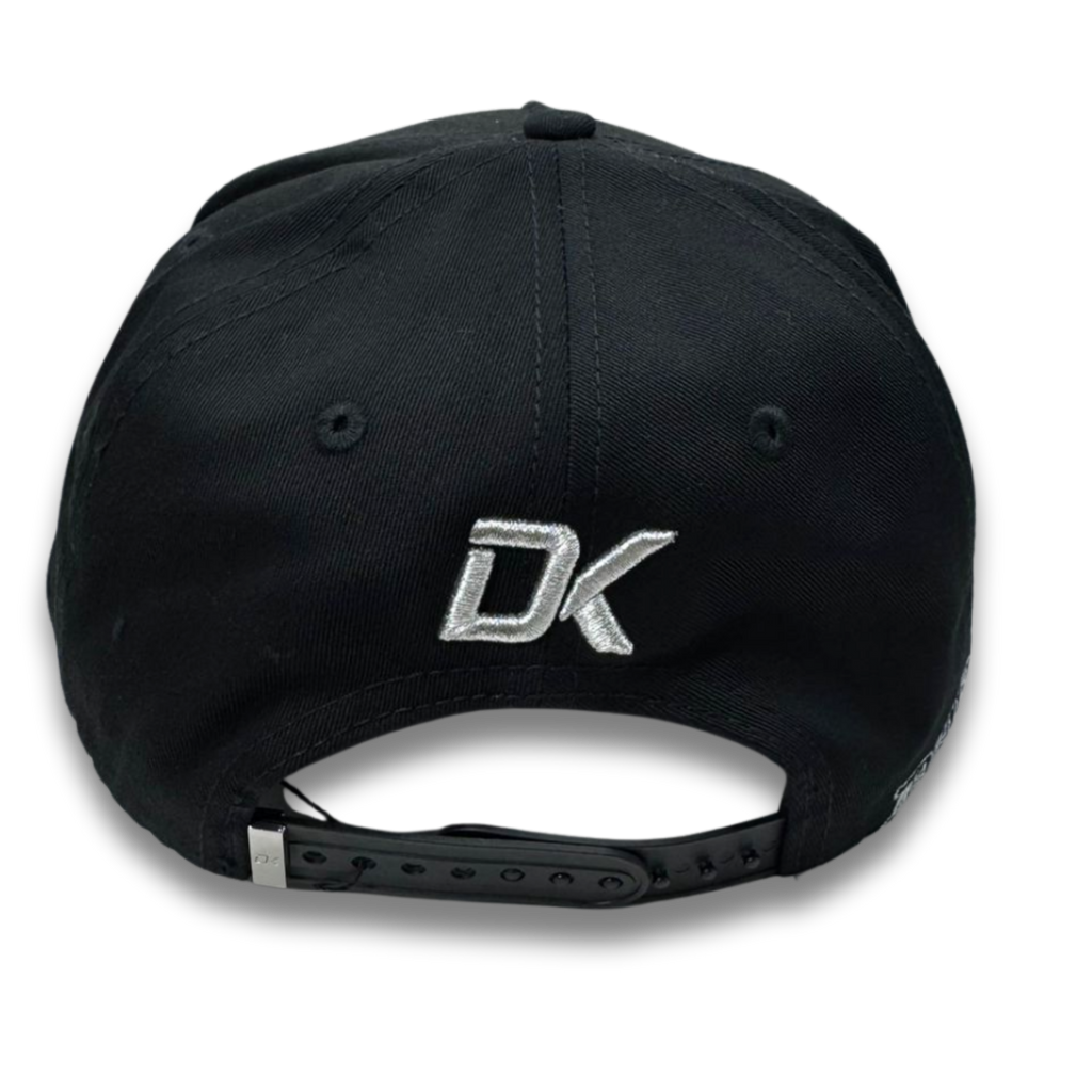 DAKAPS- DK CRISTALS BLACK/SILVER