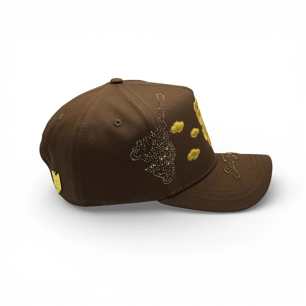 MZ HATSS - SAN DIEGO CLOUD BROWN X GOLD