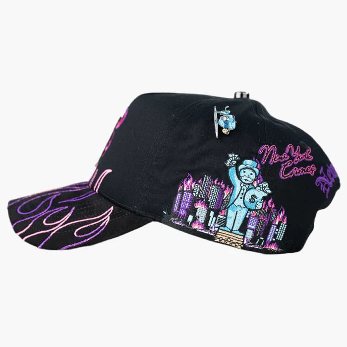 CASH ONLY - NY FLAMES RED PURPLE