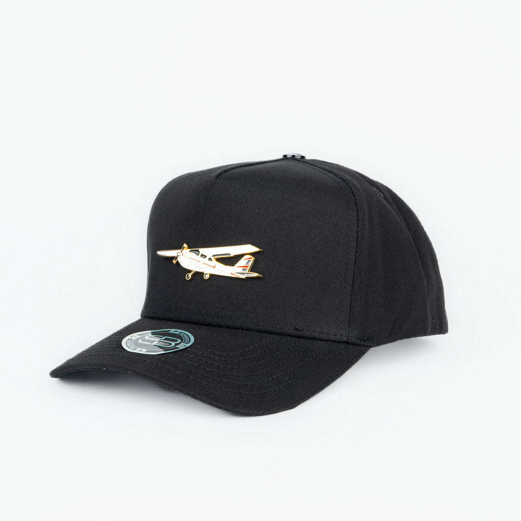 SOMBRERO BLANCO - AVIONETA NEGRA