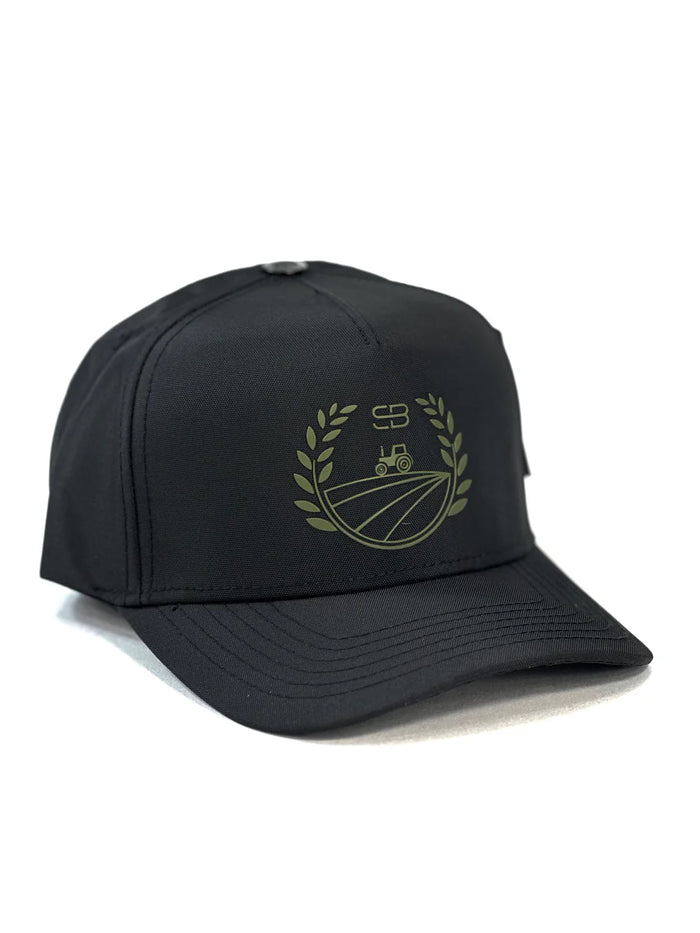 SOMBRERO BLANCO - AGRICULTOR BLACK