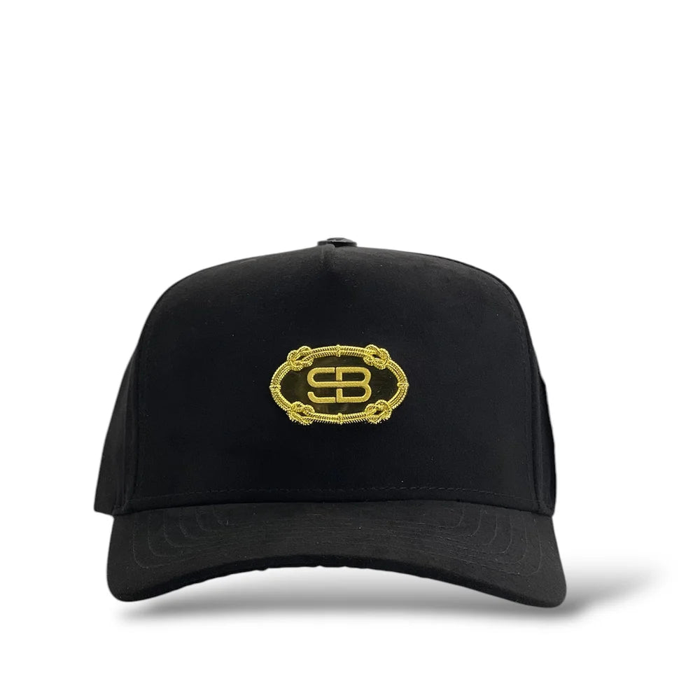 SOMBRERO BLANCO- PLACA DORADA SB