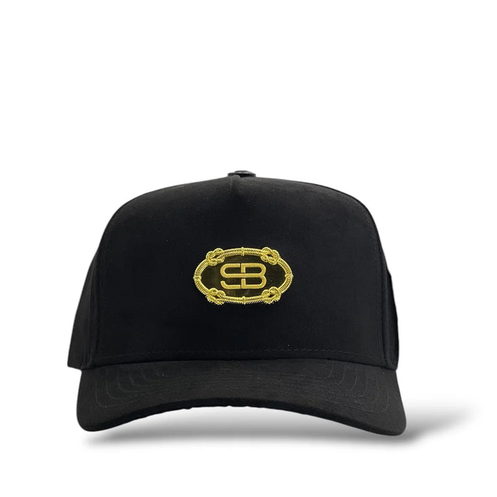 SOMBRERO BLANCO- PLACA DORADA SB